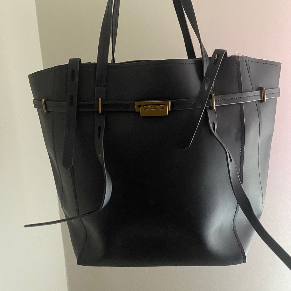 Zac Posen Eartha Belted Shopper Bag